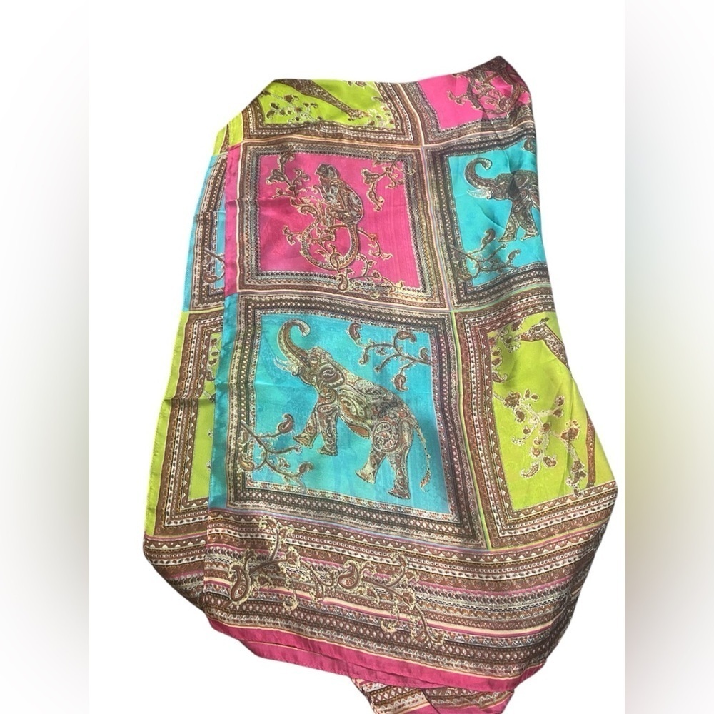 Indian Style Silk Scarf